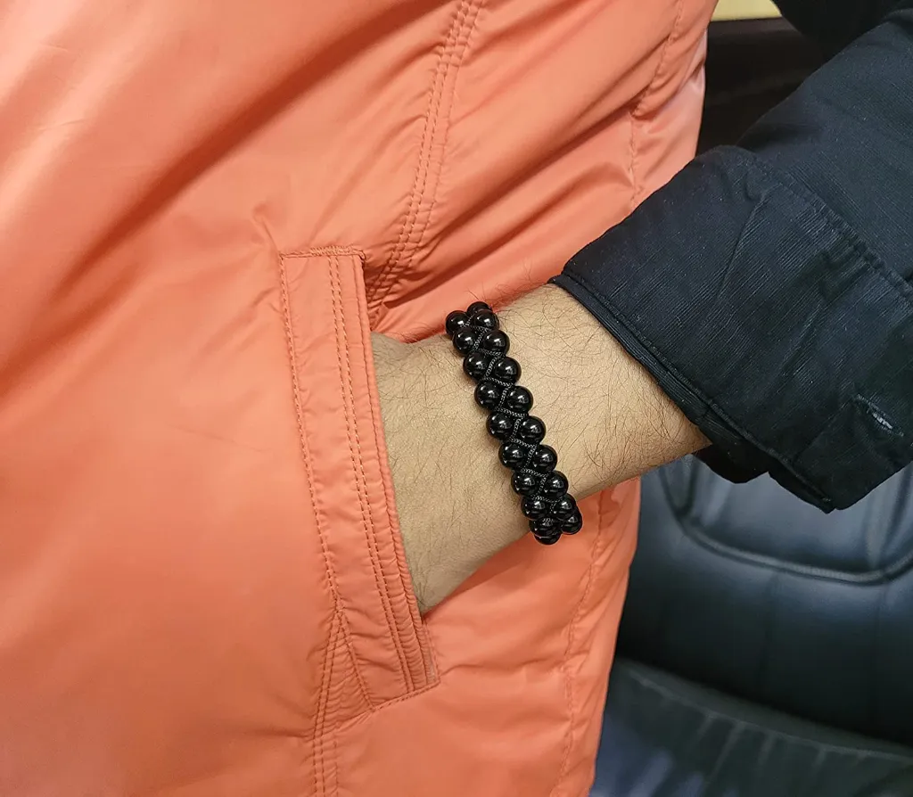 سوار أسود مزدوج الطبقة